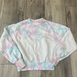 reflex tie dye crew